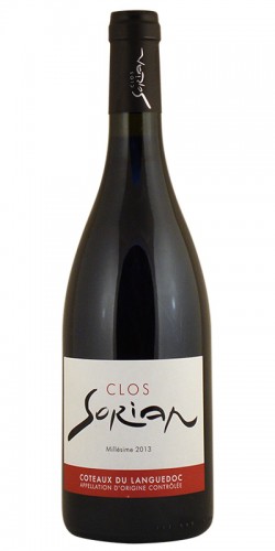Coteaux du Languedoc 2013, 13,90 €, Clos Sorian