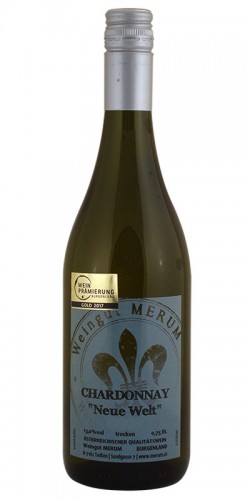 Chardonnay Neue Welt bio 2022, 9,50 €, Merum - Wurzinger Heinz