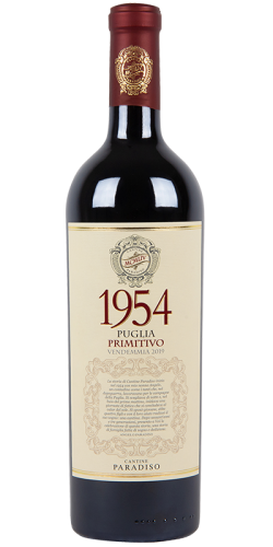 Primitivo 1954 Puglia IGP 2021, 14,90 €, Paradiso