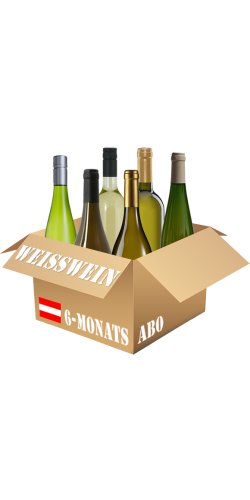 Weißes Halbjahres-Wein-Abo für Österreich, 265,00 €, 